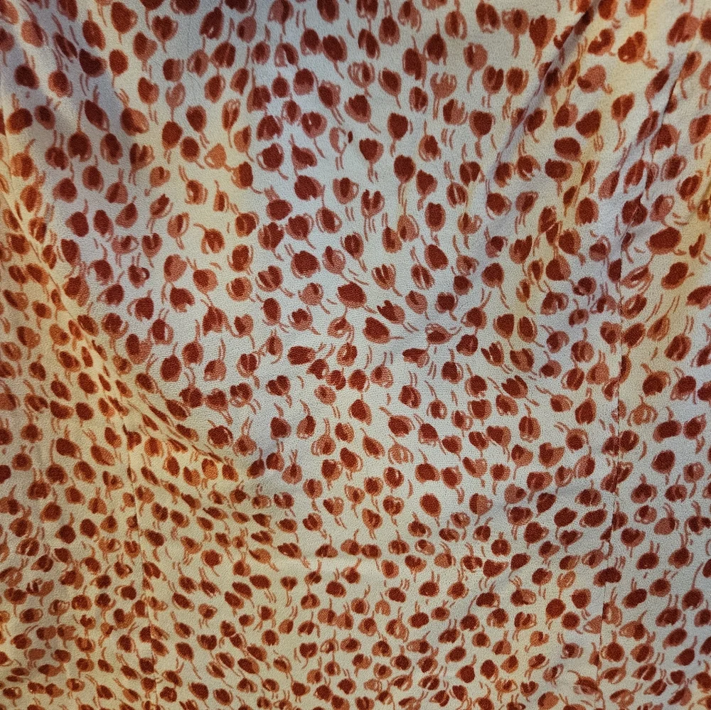 Reformation Size 4 Sleeveless Fitted Floral Print Diandra Top In Alma Print - Picture 5 of 7